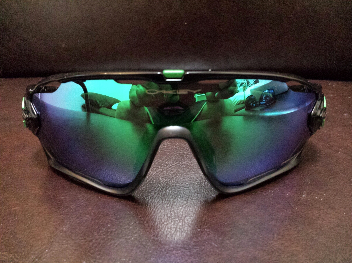 OAKLEY サングラス ジョウブレイカー ブラック×グリーン オークリー OAKLEY ジョウブレイカー Jawbreaker ミラーレンズ
