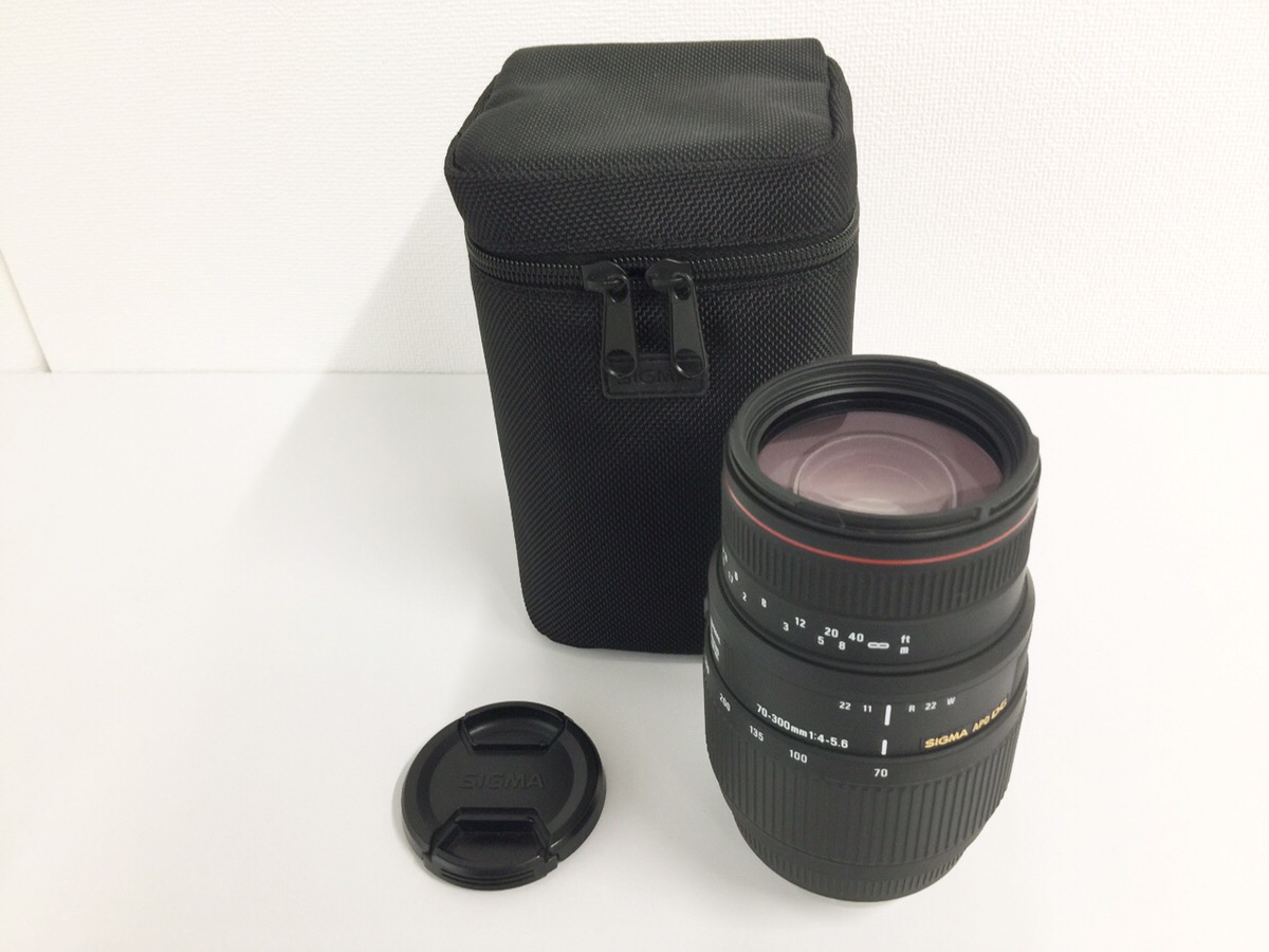 70-300mm F4-5.6 DG シグマ SIGMA APO MACRO : OS Sigma ☆極上品☆ NIKON