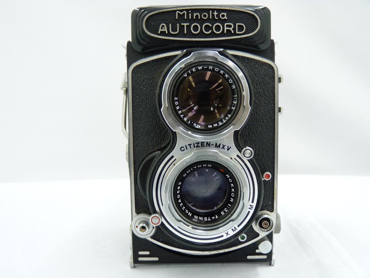 k ミノルタ AUTOCORD 二眼レフ カメラ 動作未確認 MIOLTA オートコード