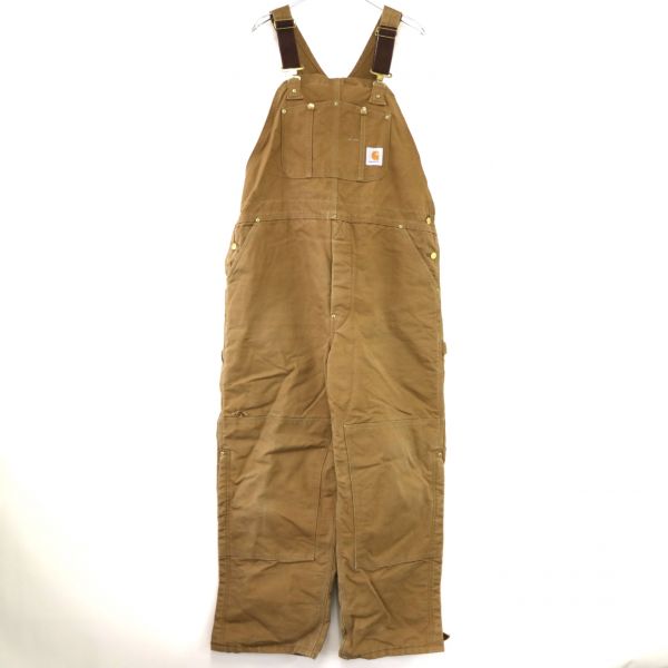 carhartt カーハート 裏地キルティング ダック オーバーオール