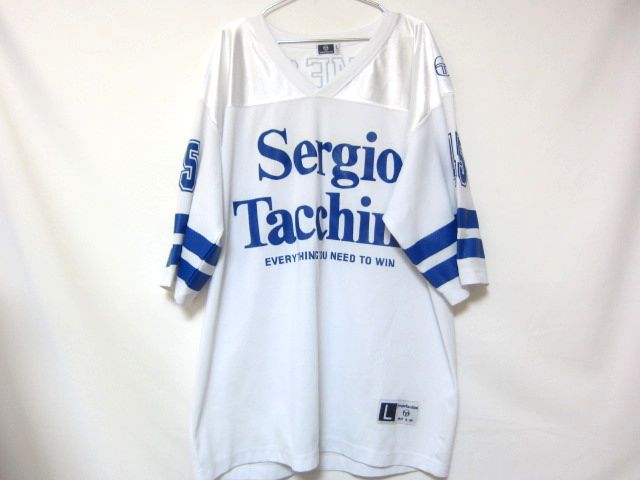 ビンテージ セルジオタッキーニ　ビッグシルエット　ホッケーシャツL