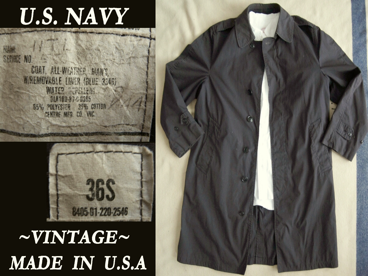 希少☆美品☆USAアメリカ製 NAVY海軍 vintageビンテージ MILスペック 