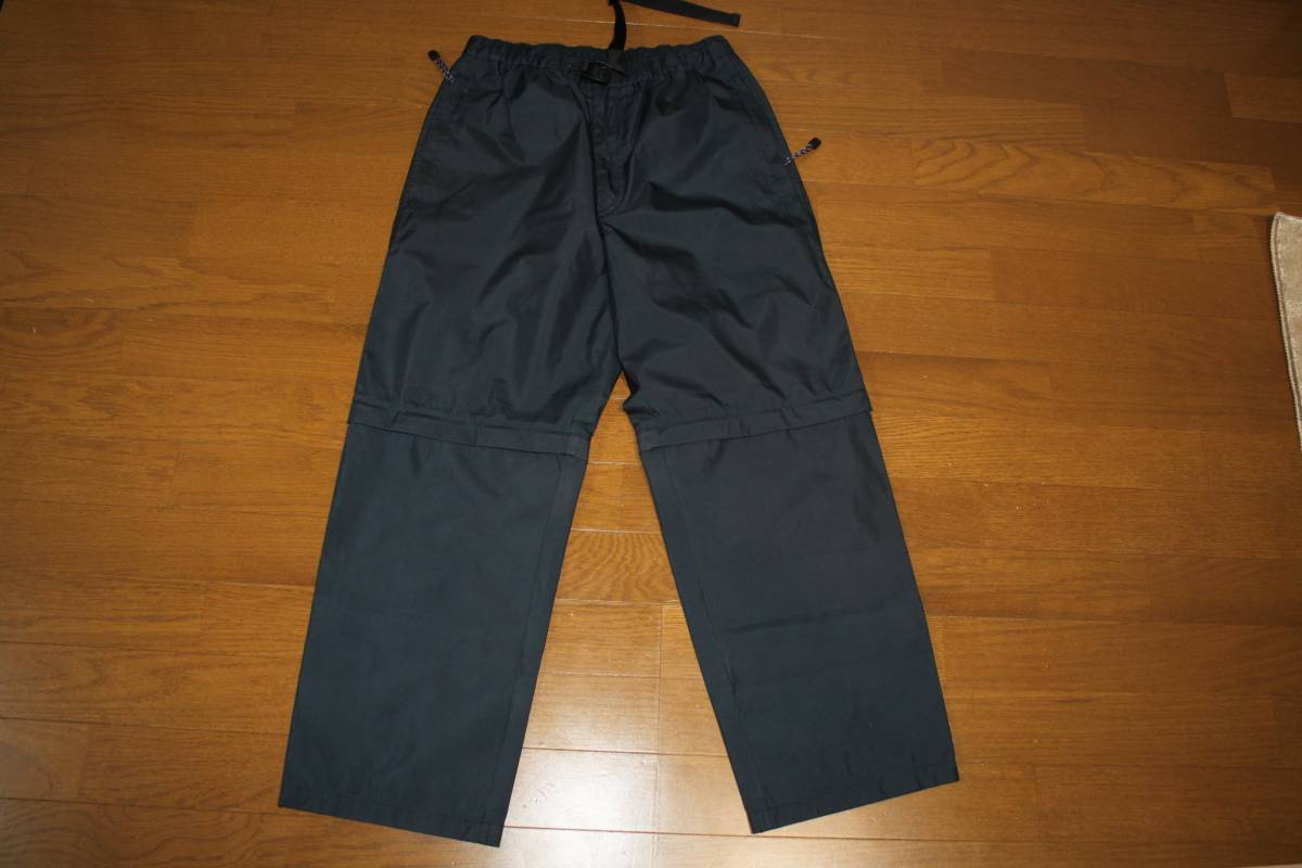 ラテラLATERRAウインドストッパーアウトドア2wayパンツ　メンズL　ゴールドウイン