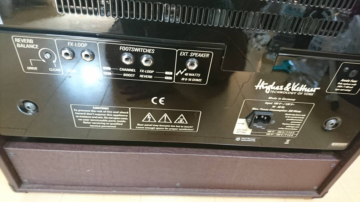 Hughes＆Kettner Statesman Quad EL84 ギターコンボアンプ 40W 