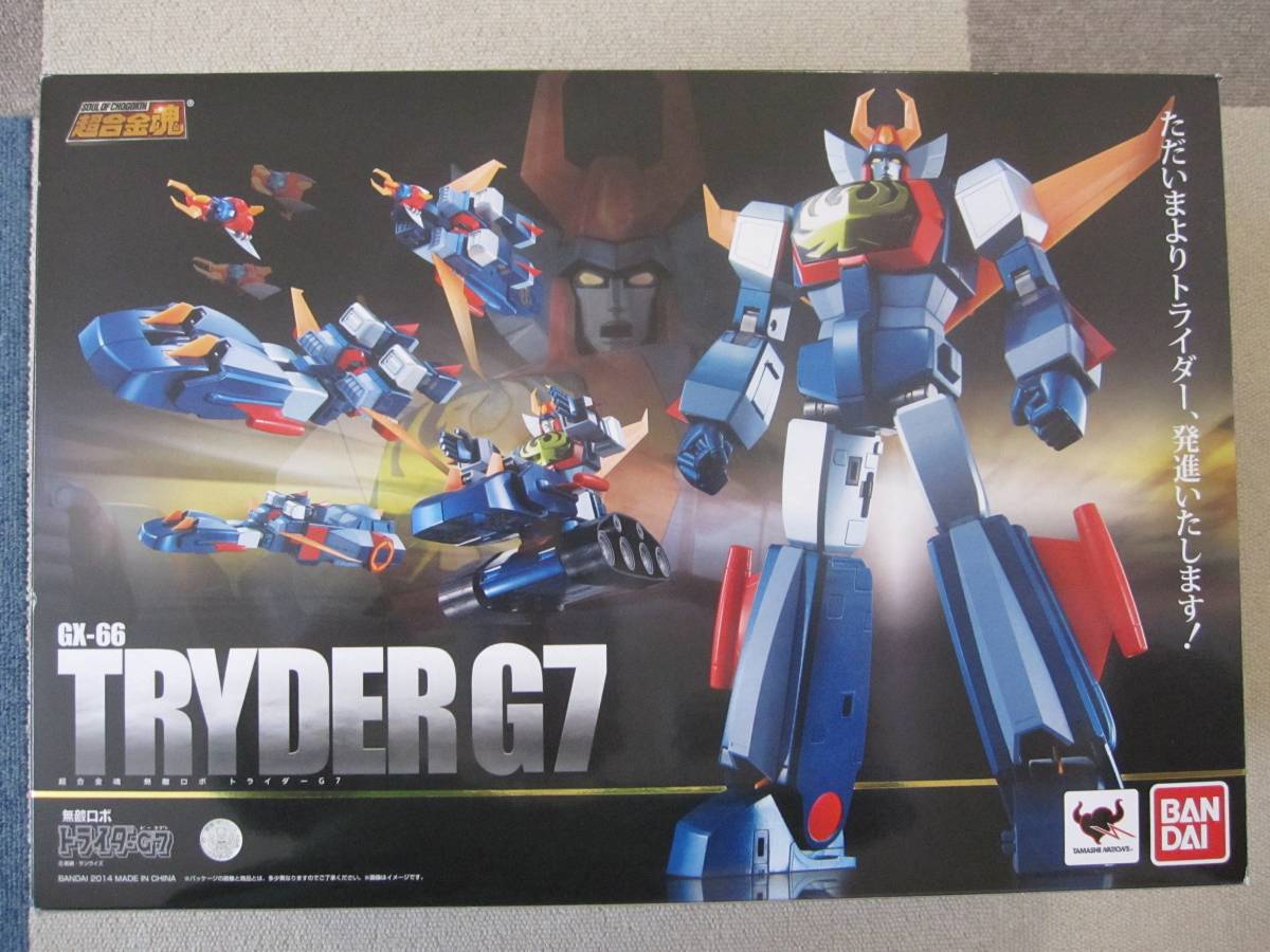 無敵ロボ 超合金魂 トライダーG7 GX-66R GX-66 | TAMASHII - 商品一覧