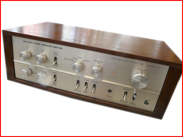 LUXMAN SQ707 SOLID STATE プリメインアンプ LUXMAN(ラックスマン