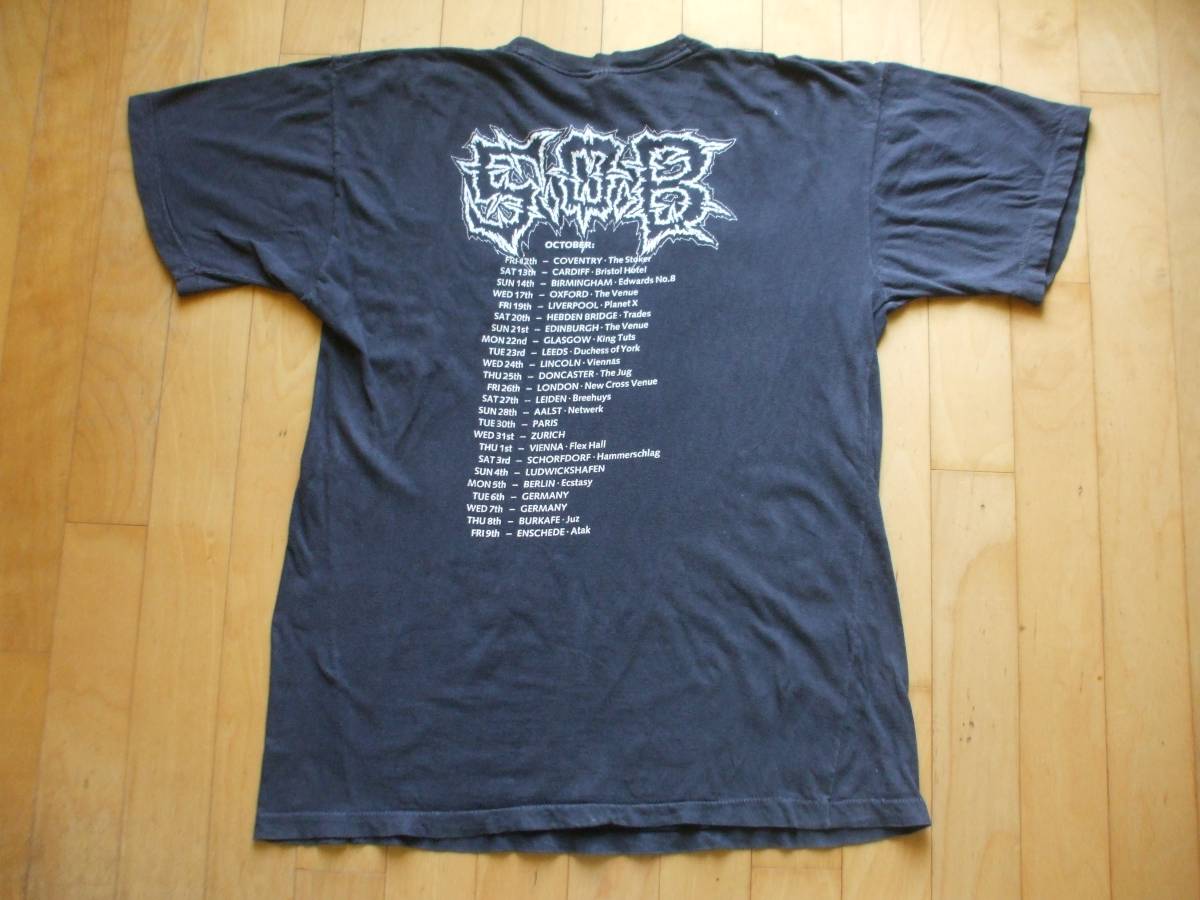 90'S S.O.B ツアー Tシャツ SxOxB outo gism gauze napalm death girnd