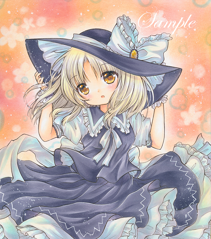 ☆同人手描きイラスト☆東方怪綺談 旧作/ユキ☆色紙(手描きイラスト