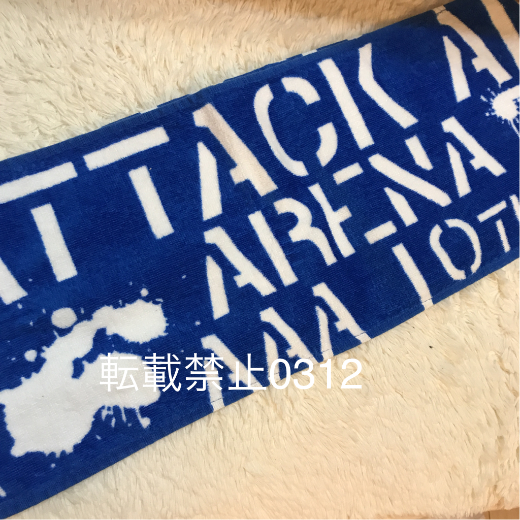 音楽 ☆AAA 10thタオルセット青☆