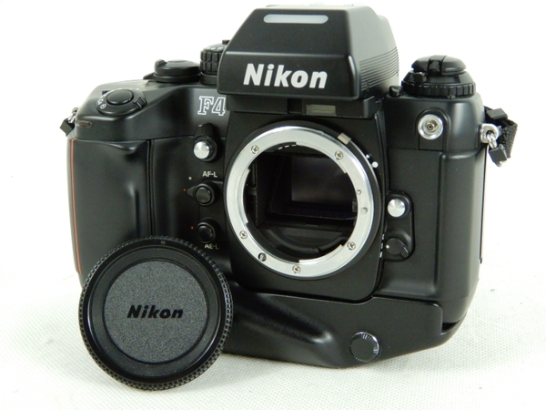 ジャンク Nikon F4 フィルムカメラ 一眼 ボディ MB-21 バッテリー