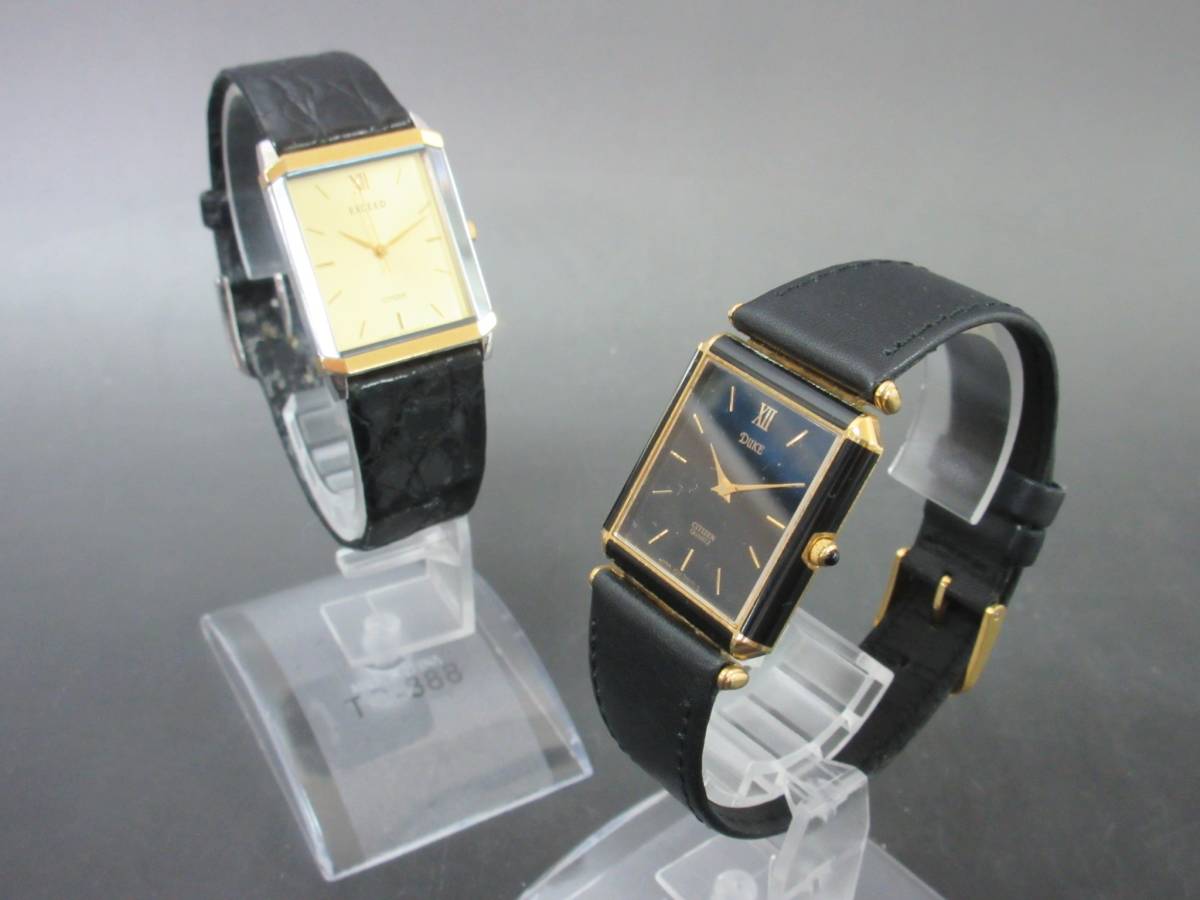CITIZEN シチズン 全2点セット EXCEED 0330-C30447/DUKE 2720-271254Y CITIZEN シチズン 全2点セット EXCEED 0330-C30447/DUKE 2720-271254Y