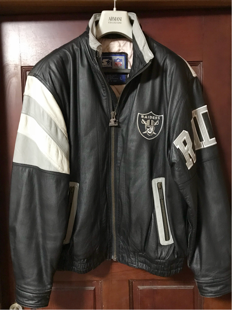 NFL レイダース レザージャケット NFL RAIDERS レイダース