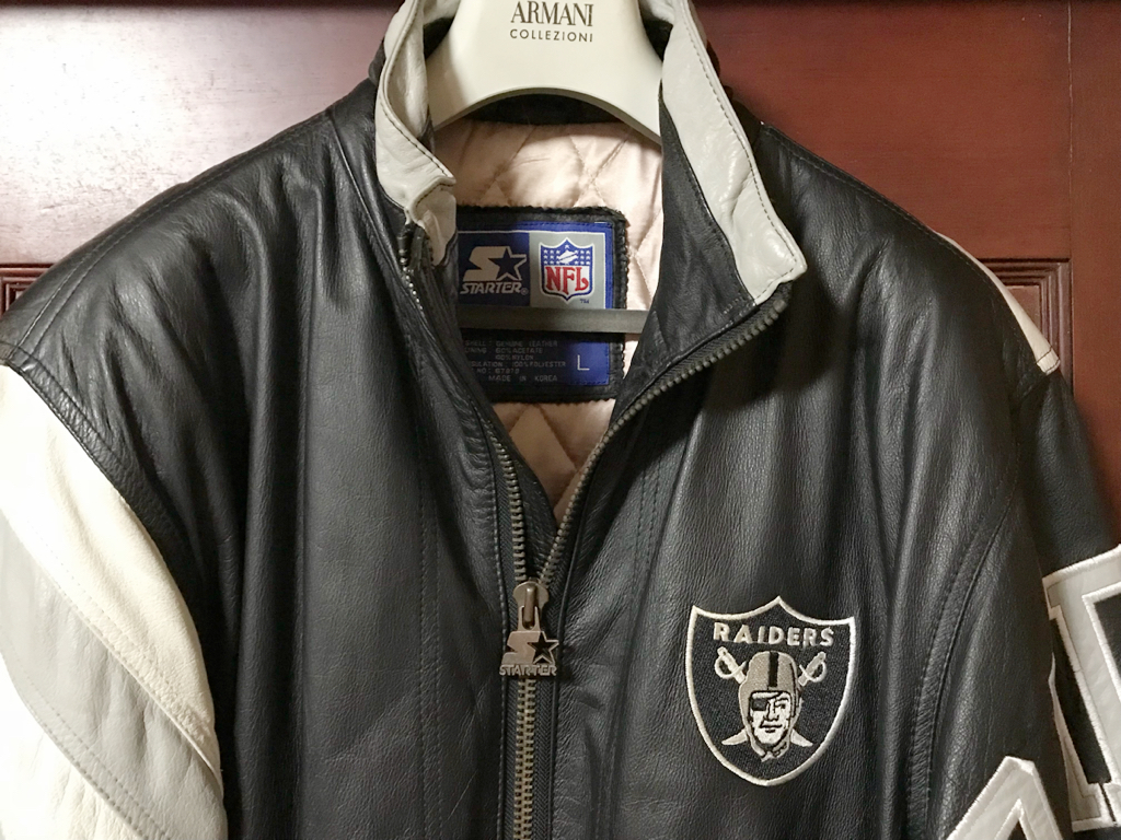 NFL レイダース レザージャケット NFL RAIDERS レイダース