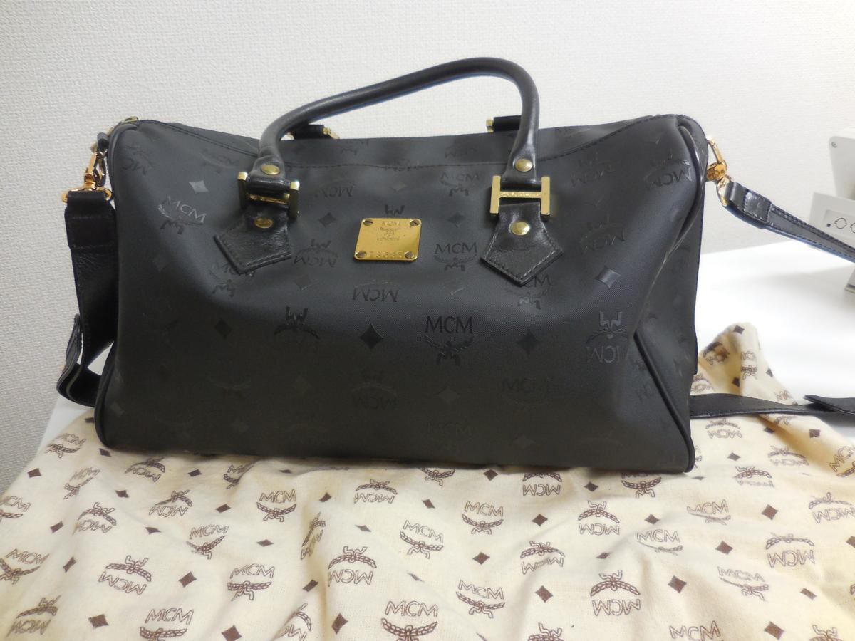 ☆MCM☆エムシーエム☆ボストン☆2WAY☆美品☆
