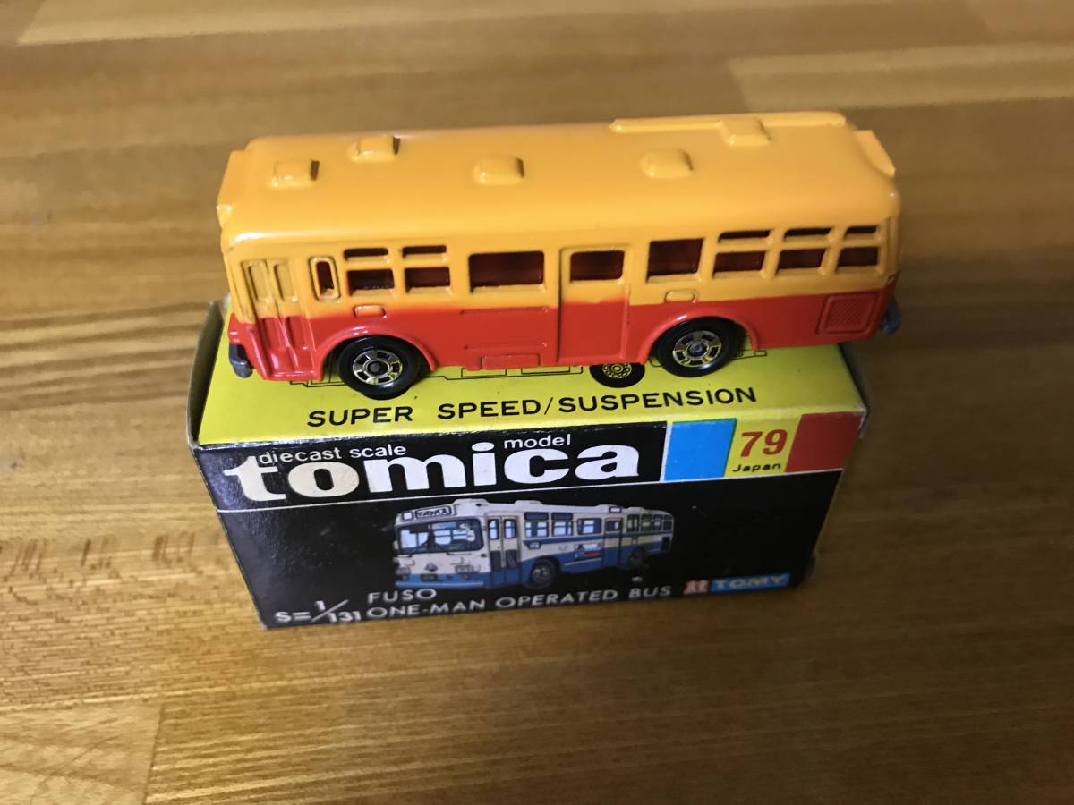 トミカ三菱ふそうワンマンバス江ノ電鎌倉観光横浜高島屋特注シール無し