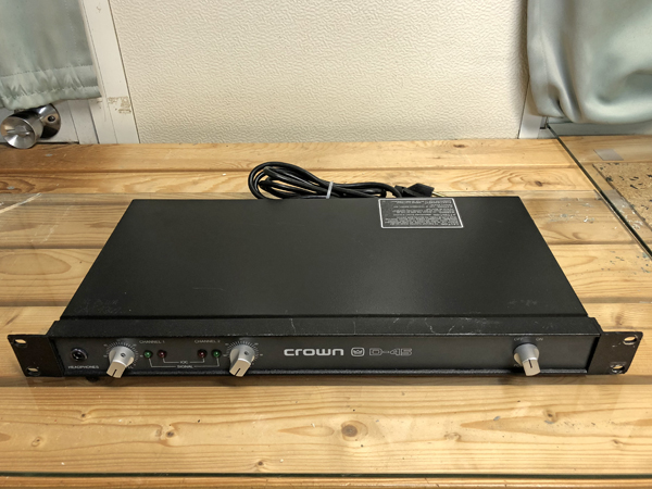 CROWN クラウン D45 / D-45 パワーアンプ について 【公式通販】