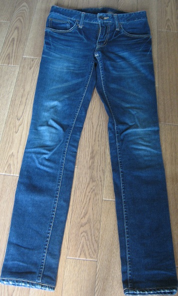 ◆ルグランブルー　◆　ダメージ　デニム　◆　美脚　スリム　◆　Ｇパン　◆　LGB　◆　①