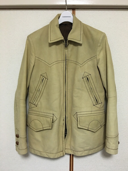 美品 ナンバーナイン レザー 08aw ポートランド ジャケット ブルゾン