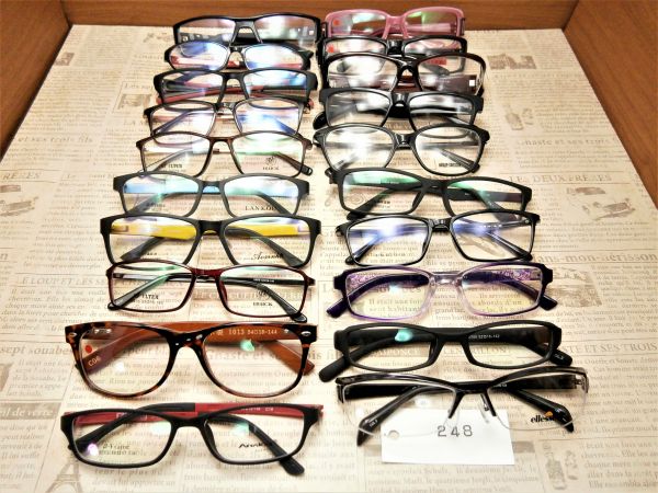 248 眼鏡 メガネ フレーム 新品 20本 セル アセテート ULTEM TR ウェリントン tomford 白山 レスザンヒューマン レイバン moscot 風