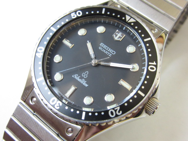 電池交換済 セイコー シルバー ウェーブ SEIKO Silver Wave 7546-8010