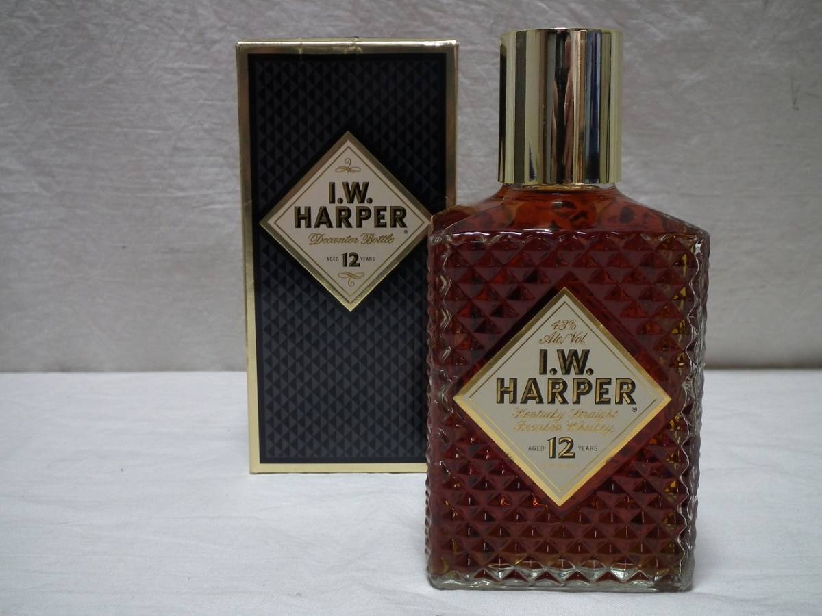 未開封 I.W.HARPER 12年IWハーパー12年 750ml 箱付き
