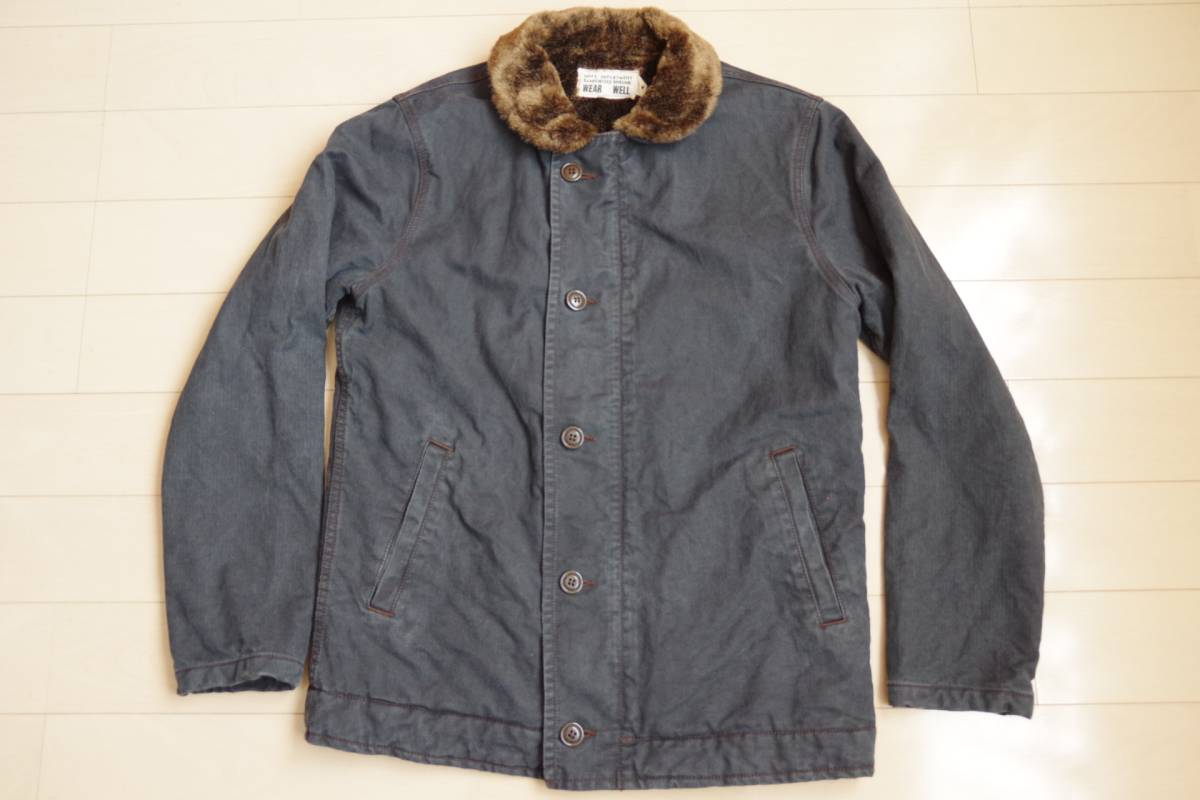 新品★UES★ウエス★デッキジャケット★BLACK★サイズ１★日本製