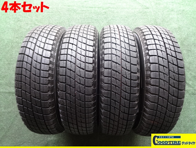 【1円】●送料無料●冬用4本【155/65R13】4本 9分山◆ブリヂストン icePARTNER(T6923)