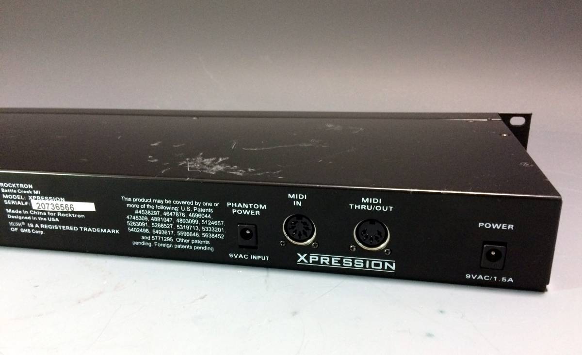 エフェクター Rocktron XPRESSION 空間系マルチエフェクター