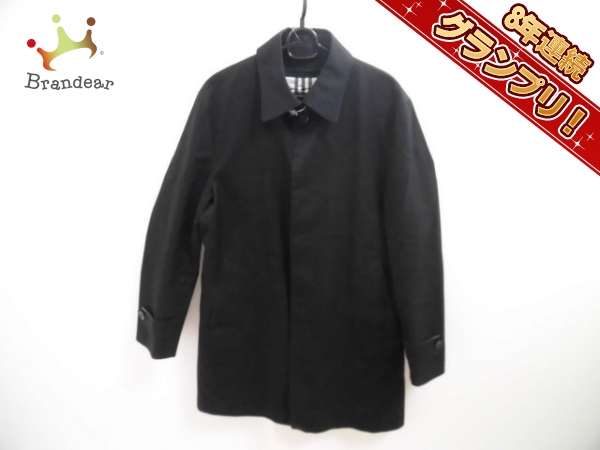 バーバリーブラックレーベル Burberry Black Label コート サイズL 黒 