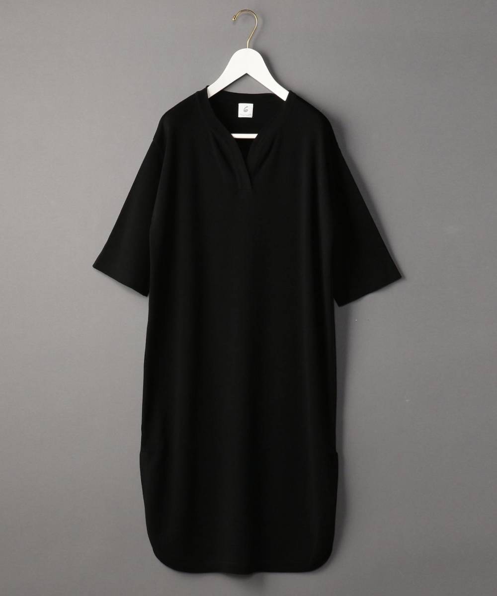 '16.2月購入・美品【UNITED ARROWS / ＜6(ROKU)＞BEAUTY&YOUTH】カフタンワンピース◆ 36・ブラック