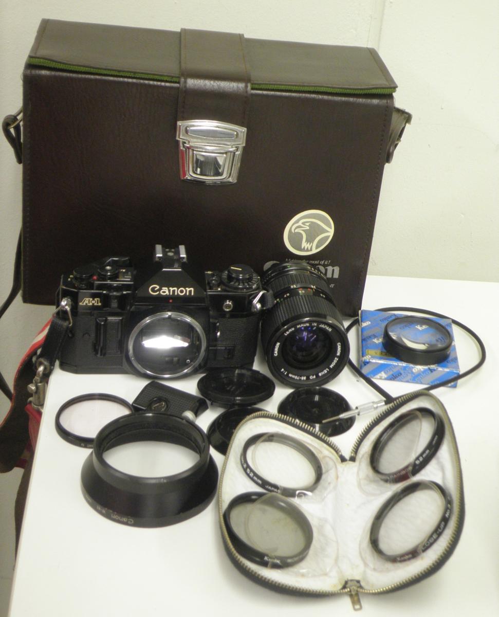 Canon キャノン A-1 ZOOM LENS FD 35-70mm 1:4 フィルムカメラ 一眼