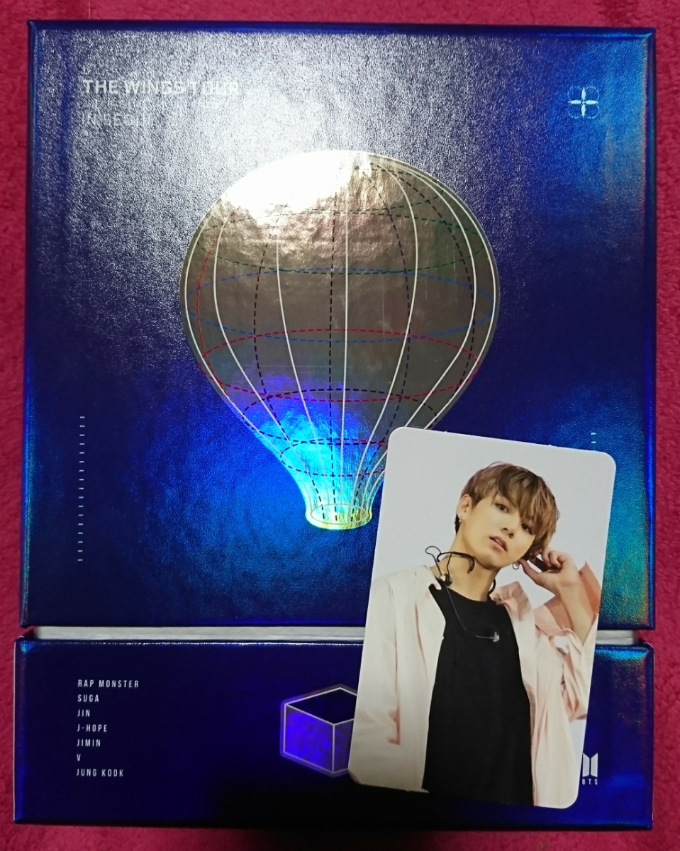 防弾少年団 BTS 2017 THE WINGS TOUR IN SEOUL DVD 韓国盤 トレカ
