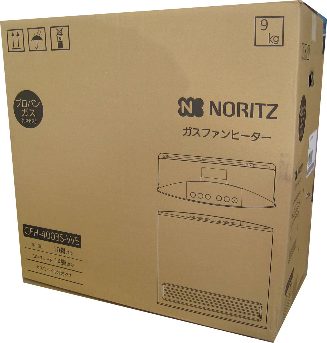 リンナイ ガスファンヒーター SRC-361E LPガス用 中古