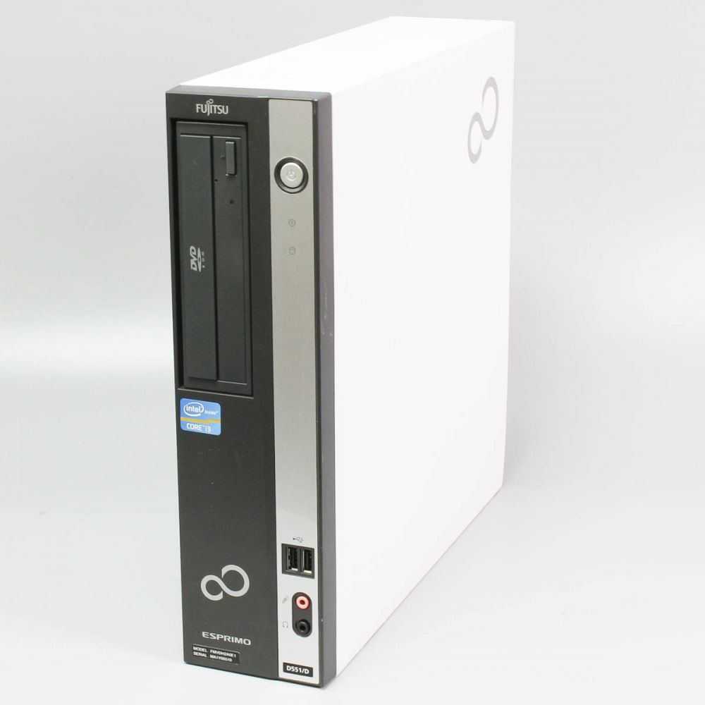 FMV-D551/D i3-2120 4G 500G WIN10/64bit ESPRIMO i3 Core D551 Intel