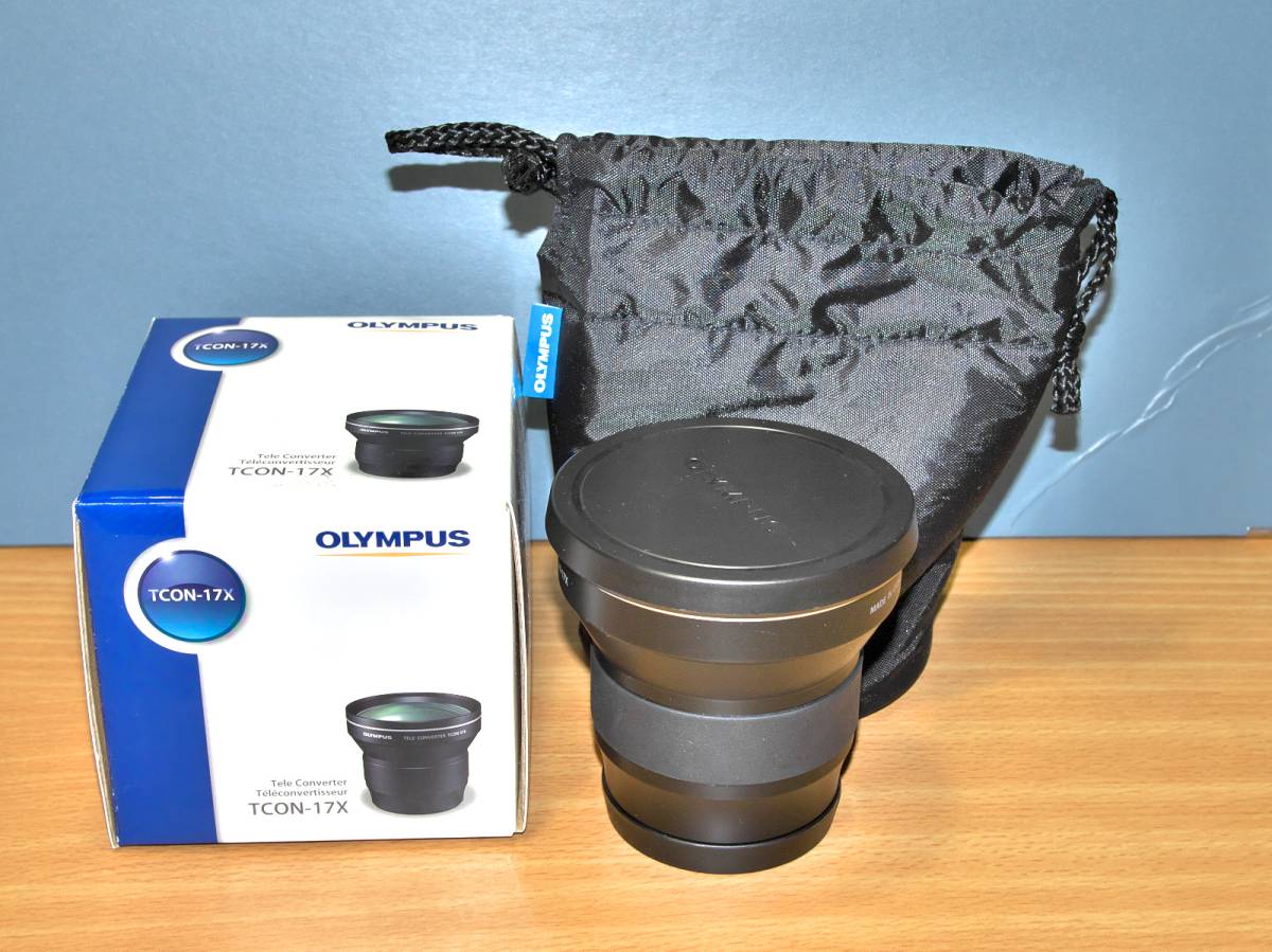 オリンパス　テレコン　TCON-17X　仕様1回のみ備品　STYLUS　TGシリーズに　パナソニックのミラーレスにも