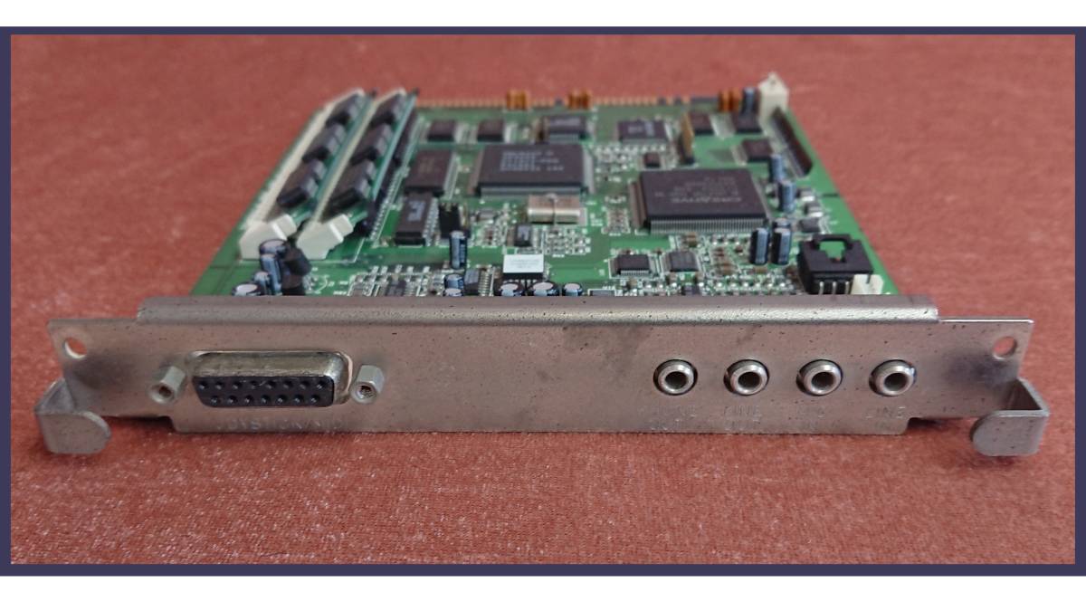 【送料込】PC98 Cバス サウンドブラスター 8Ｍメモリー付き・特殊MIDIケーブル付　SOUND BLASTER