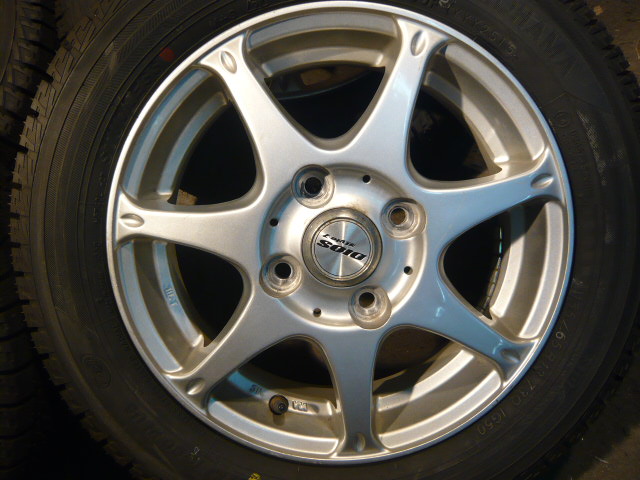 タイヤ未使用　155/65R13　ヨコハマ　アイスガード　IG50　PLUS　アルミ付　4本