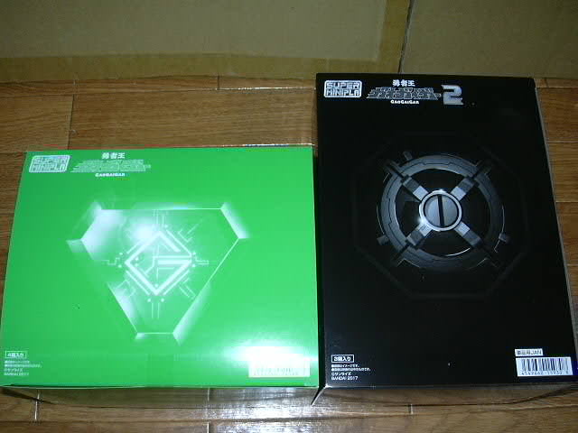 スーパーミニプラ◆勇者王ガオガイガー BOX（全４種セット）＋勇者王ガオガイガー2 BOX（全3種セット）新品未開封品