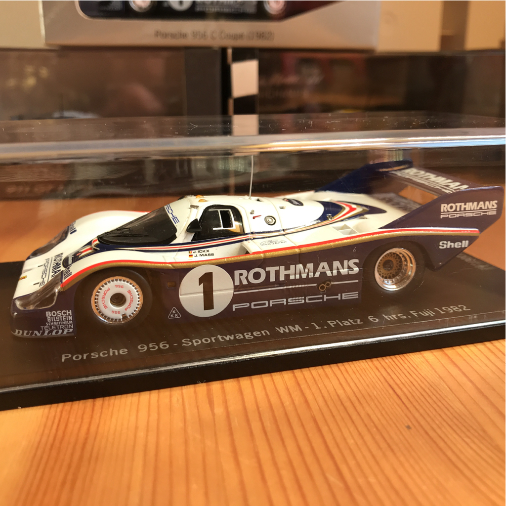 ポルシェ特注スパークモデル300台限定 Porsche 956 - Sportwagen WM-1