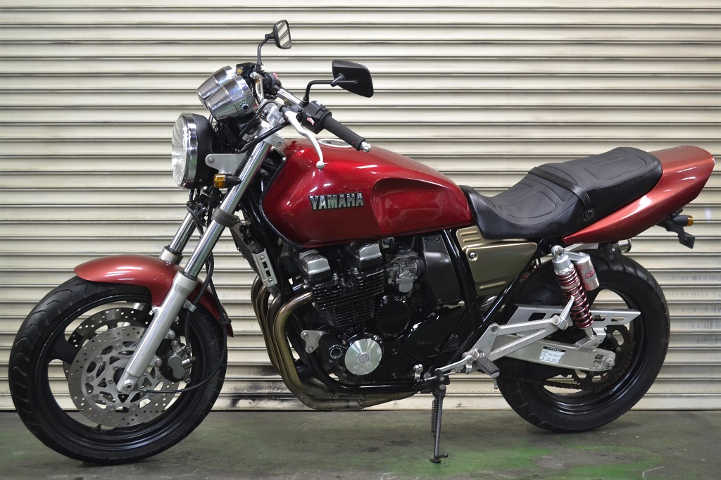 ヤマハ XJR400R RH02J イモビ RPM マーシャル アップハンドル 純正外装 