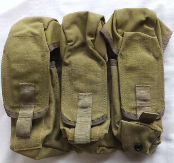 未使用！★米軍SFLCSイーグルEAGLE トリプルマガジンポーチ★AK/M4 正規支給品！