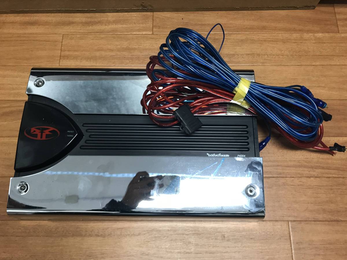 ロックフォード ロックフォード rockford punch パンチ アンプ p4004 4 