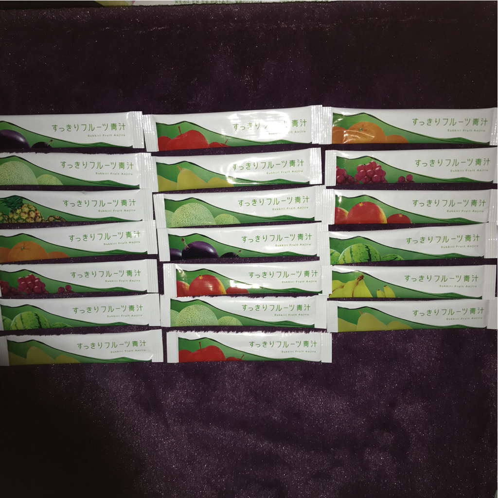 すっきりフルーツ青汁(箱無し20包)_3