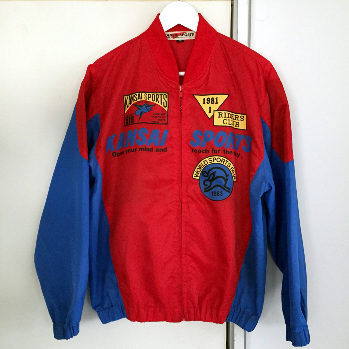 貴重 80s KANSAI SPORTS 代々木レーシングジャケット sizeM 美品 