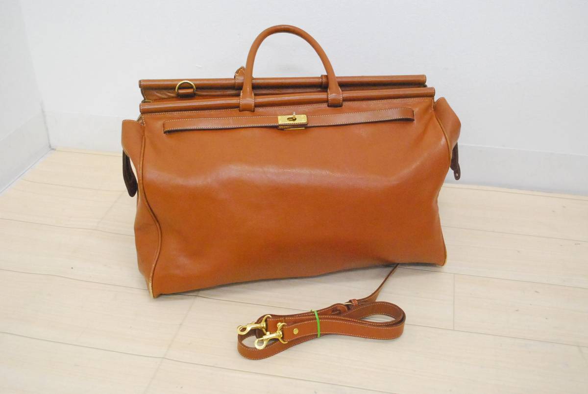 AA*LUNA BORSA ルナボルサ バーキンタイプ オールレザー ボストン 