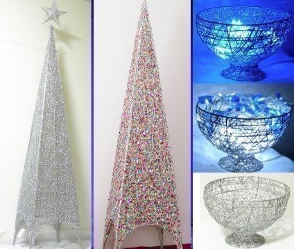 ☆在庫限り！☆LED２００灯付き！最高のイルミネーション＜ビーズタワー＞クリスマスイルミネーション☆01_3