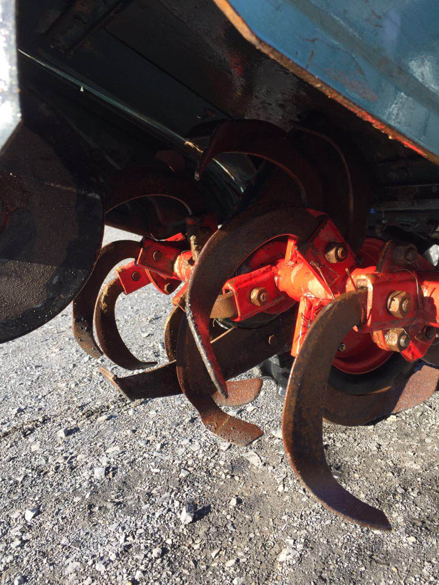 マメトラ テイラー耕運機 動作確認 程度良好