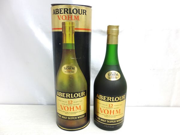 VOHM 12年 ABERLOUR 750ml アベラワー 43％ Yahoo!オークション - 12年
