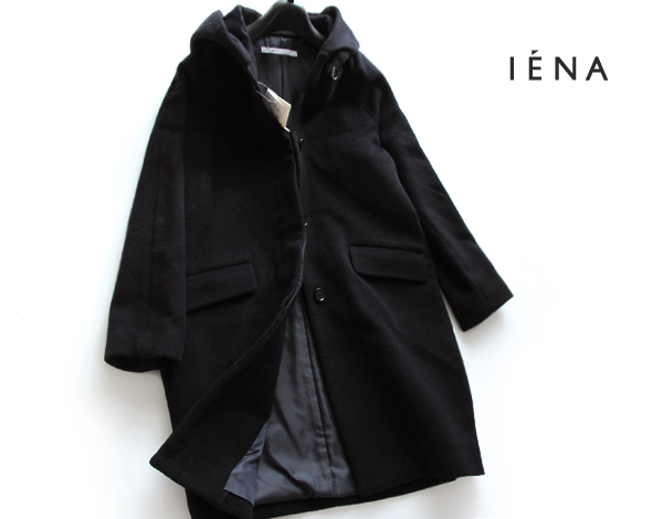 IENA / イエナ | 2024AW | ロイヤルジーロン ビーバー畦ニットカラー 