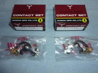 新品送料無料 GX250 GX400 XS250 XS400 コンタクト ポイント Set [N-65R/L]